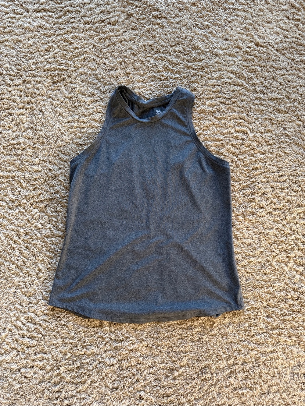 all in motion Charcoal Heather Performance Tank Top. Size small.